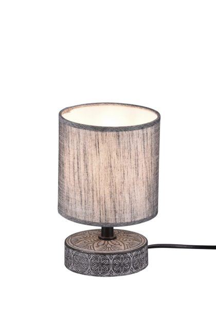 Trio lighting marie bordslampa e14 grå - trio