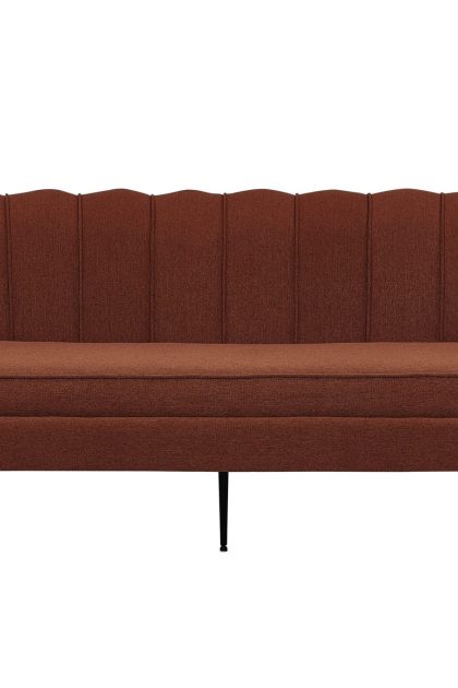 Calais 3-sits soffa - röd
