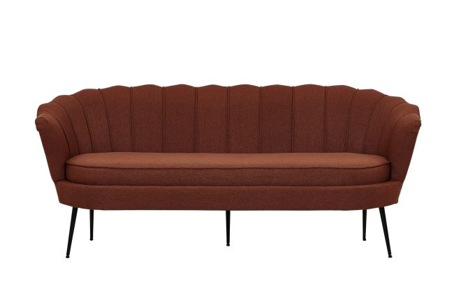 Calais 3-sits soffa - röd