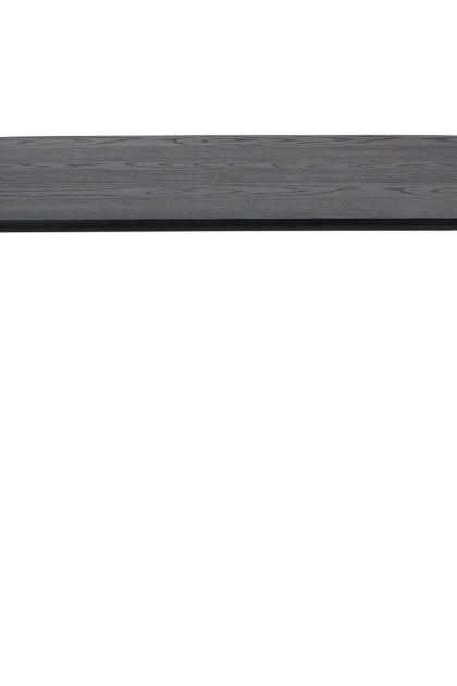 Dipp soffbord 120 cm - svart/mässing