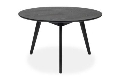 Soffbord cerovo 90 cm runt - ek/ask/svart