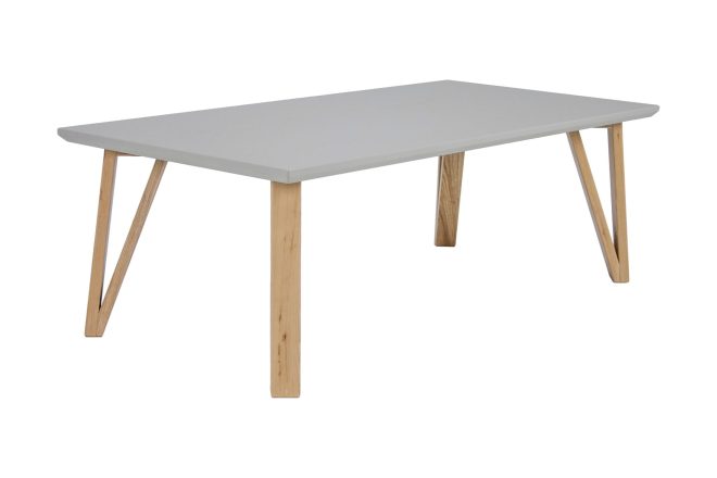 Soffbord cross 120 cm grå/brun - tenzo