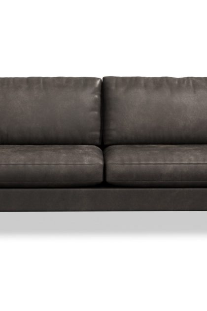 3-sits soffa friday lyx - svart/läder