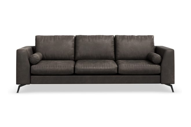 4-sits soffa friday lyx - svart/läder