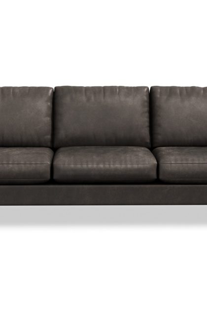 4-sits soffa friday lyx - svart/läder