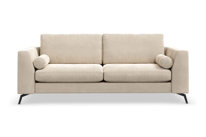 3-sits soffa friday lyx - beige/sammet