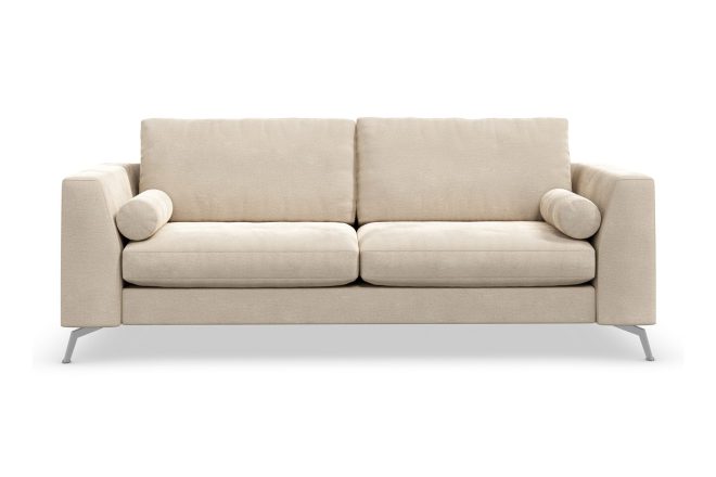3-sits soffa friday lyx - beige/sammet
