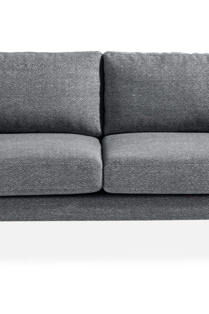 2-sits soffa ljuvlig - mörkgrå