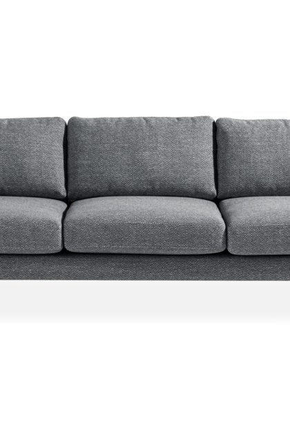 3-sits soffa ljuvlig - mörkgrå