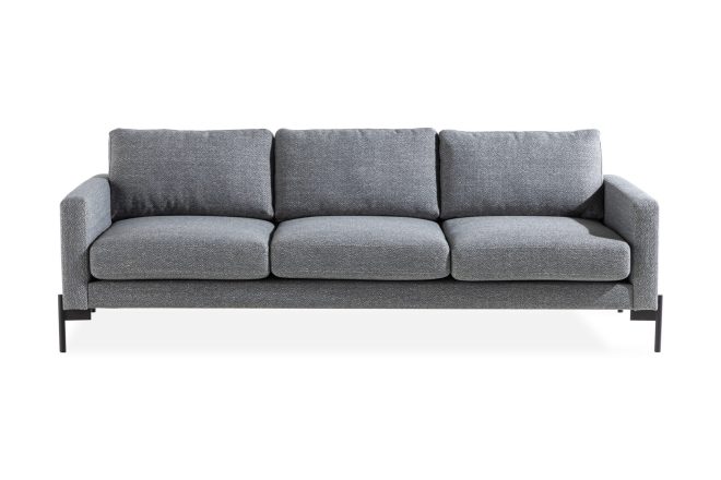 3-sits soffa ljuvlig - grå