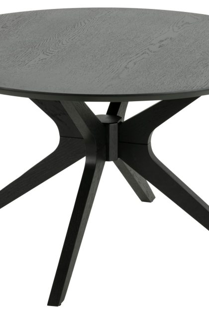 Soffbord sanae 80 cm rund - svart