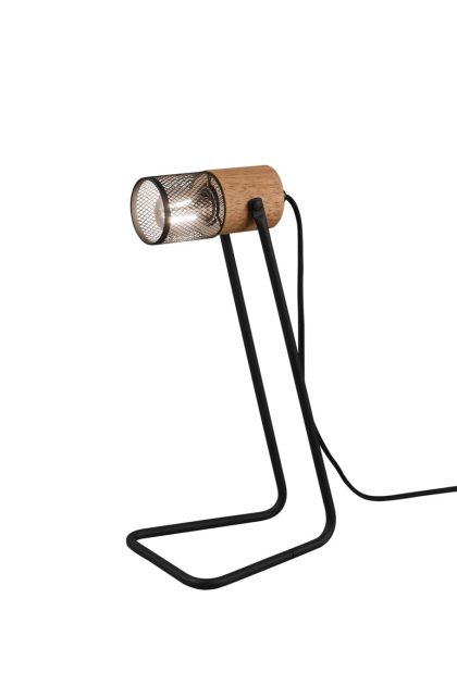 Trio lighting tosh bordslampa e27 mattsvart -