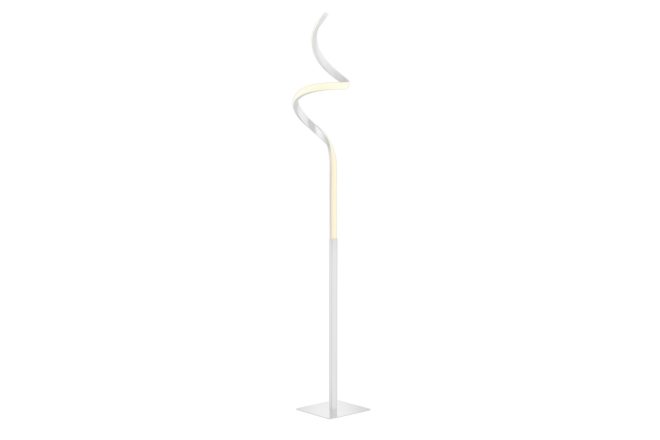 Trio lighting course led golvlampa mattvit 4000k -