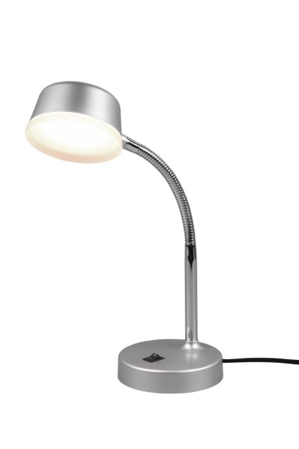 Trio lighting kiko led bordslampa grå -