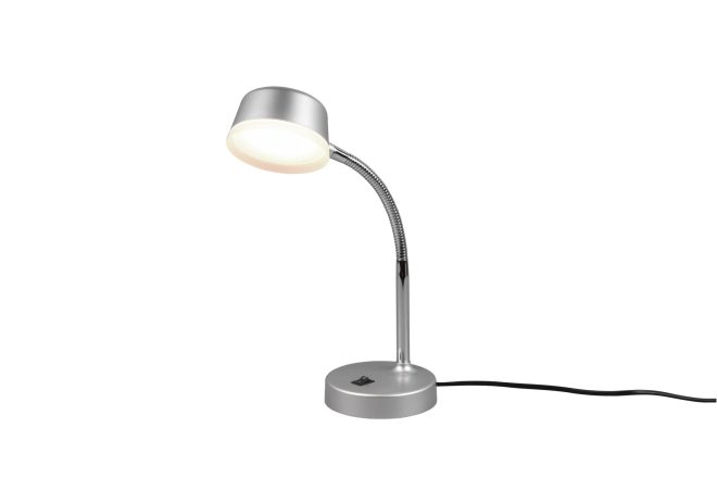 Trio lighting kiko led bordslampa grå -