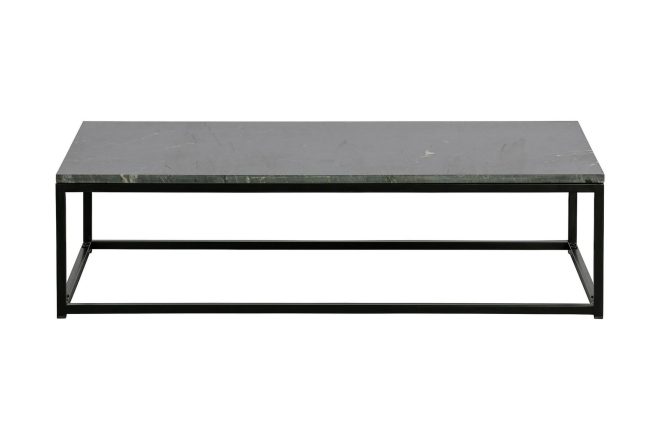 Soffbord sneha 120 cm marmor - marmor/svart