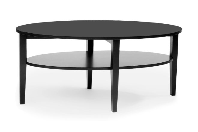 Soffbord mora 120 cm - svart