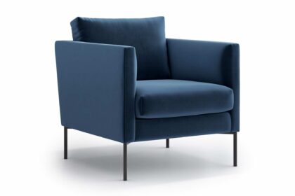 Fåtölj devora - marinblå