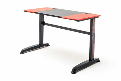 Gamingbord fother 120 cm - röd/svart