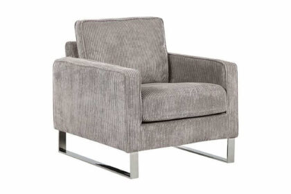 Fåtölj farimond - manchester/grå