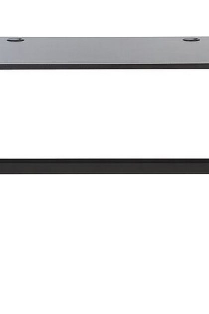 Gamingbord lynnfield 120 cm med led-belysning - svart/grå