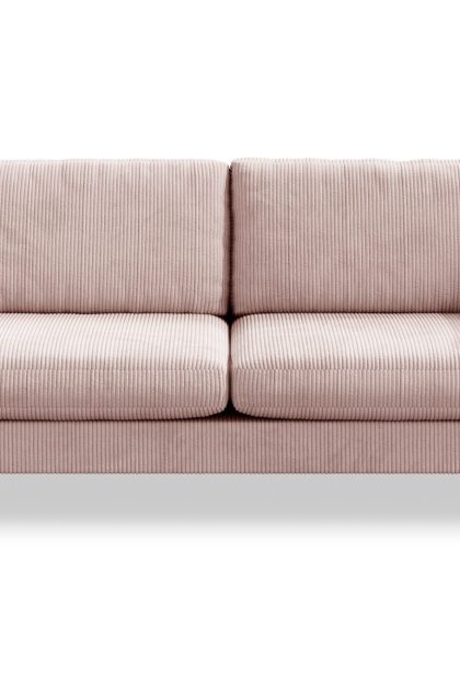3-sits soffa friday lyx - rosa/svart