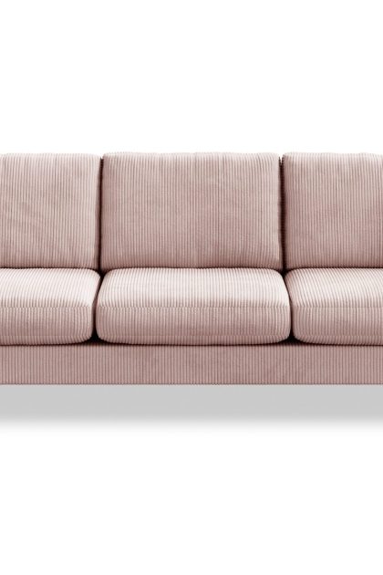 4-sits soffa friday lyx - rosa/krom