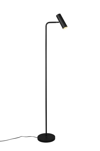 Trio lighting marley golvlampa gu10 mattsvart -
