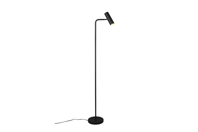 Trio lighting marley golvlampa gu10 mattsvart -