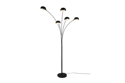 Trio lighting dito golvlampa 5l e14 mattsvart -