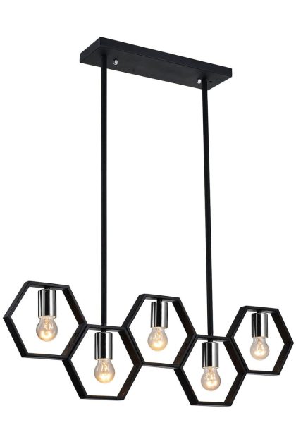 Queen b pendellampa dimbar led - svart
