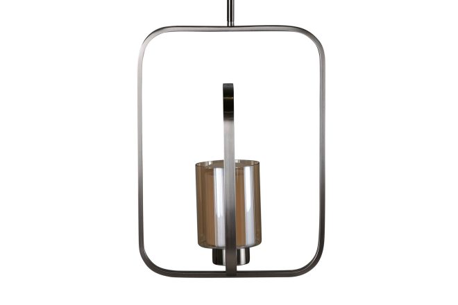 Aludra pendellampa dimbar led stor - silver