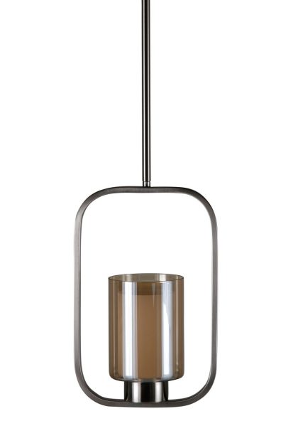 Aludra pendellampa dimbar led liten - silver