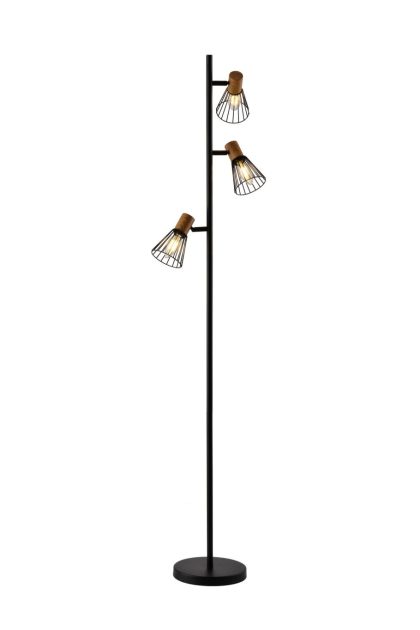 Atticus golvlampa dimbar led liten - svart