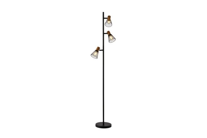 Atticus golvlampa dimbar led liten - svart