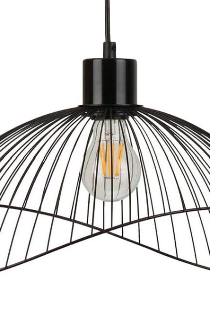 Elsa pendellampa dimbar led liten - svart