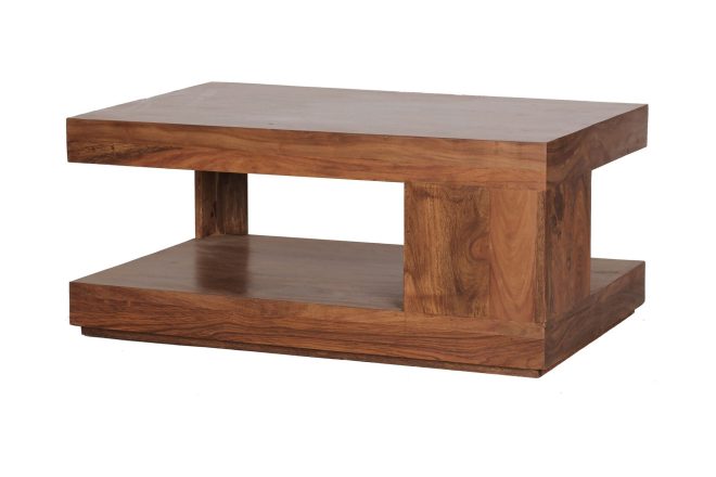 Soffbord clanton 60 cm - valnötsbrun