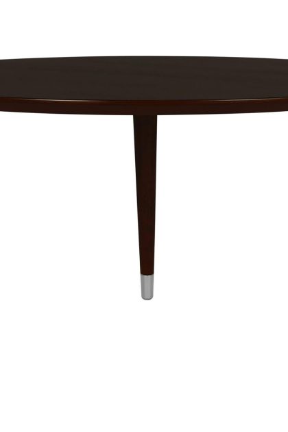 Soffbord kennington 90 cm runt brun - novogratz