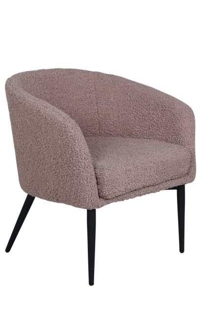 Fåtölj fluffy teddy - brun