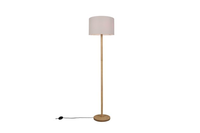 Trio lighting korba golvlampa e27 vit -