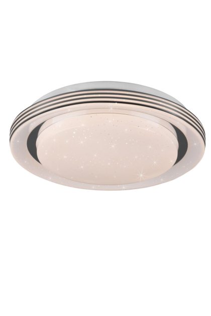 Trio lighting atria led plafond 27 cm vit starlight -
