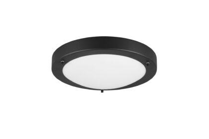 Trio lighting condus h2o plafond e27 mattsvart -