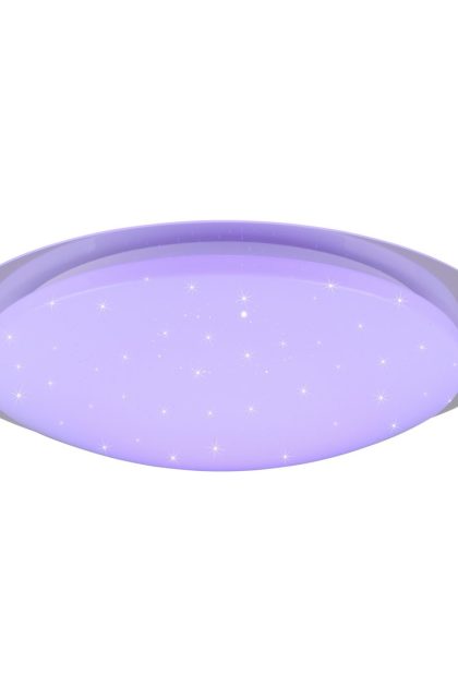 Trio lighting frodeno h2o led plafond 48cm transparent rgbw -