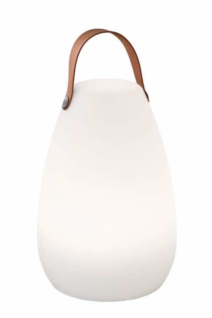 Bordslampa rubina stor - vit