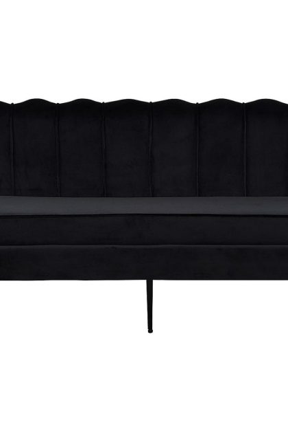 Calais 3-sits soffa - svart