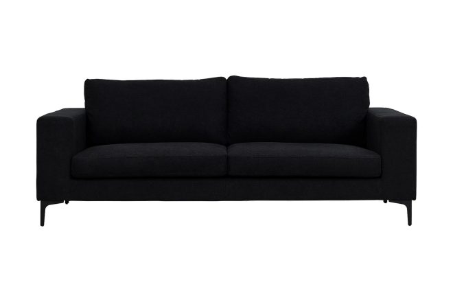 Johana 3-sits soffa - svart