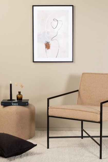 Fåtölj rakel - beige