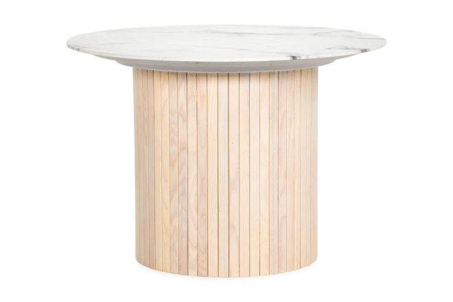 Kerrle 65 cm runt - vit/beige