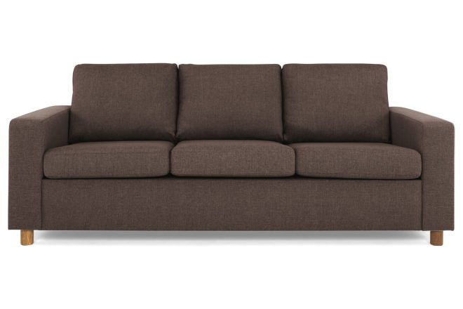Soffa nevada 3-sits - brun