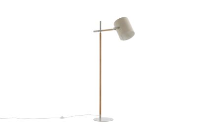 Dennis golvlampa - beige/natur